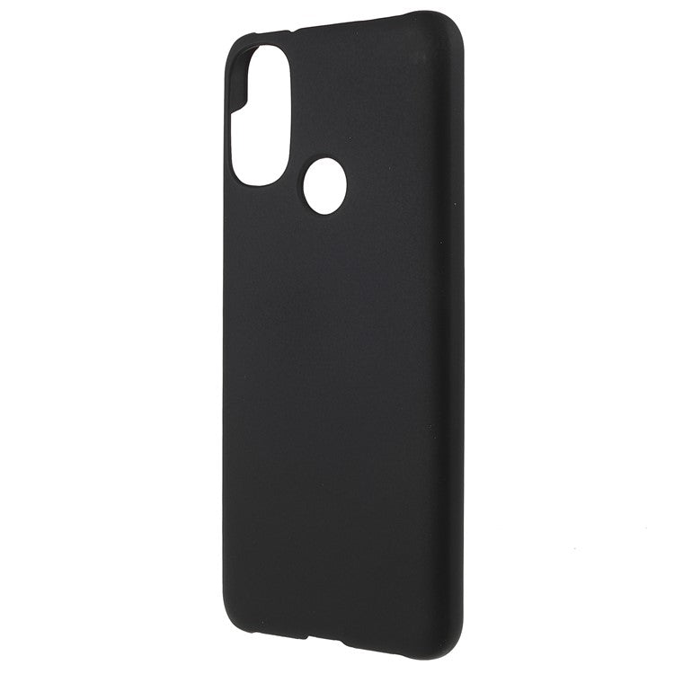 Anti-Scratch Protection Shell Rubberized Hard PC Phone Case for Motorola Moto E20/E30/E40 - Black