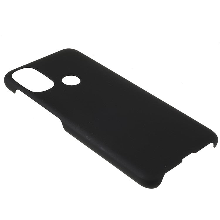 Anti-Scratch Protection Shell Rubberized Hard PC Phone Case for Motorola Moto E20/E30/E40 - Black