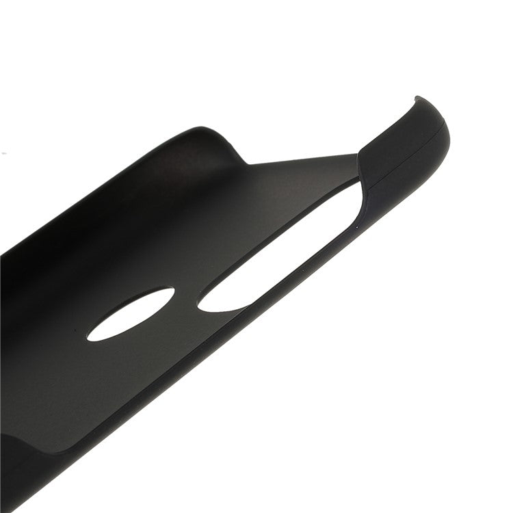 Anti-Scratch Protection Shell Rubberized Hard PC Phone Case for Motorola Moto E20/E30/E40 - Black