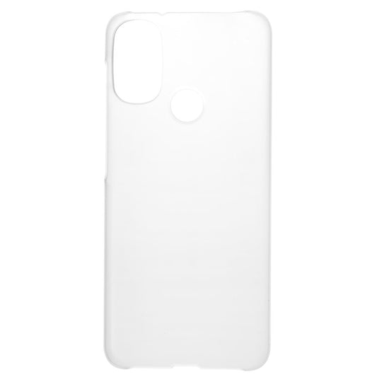 Anti-Scratch Protection Shell Rubberized Hard PC Phone Case for Motorola Moto E20/E30/E40 - Transparent