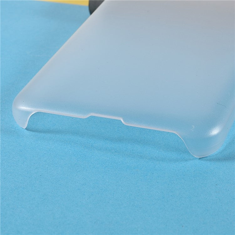 Anti-Scratch Protection Shell Rubberized Hard PC Phone Case for Motorola Moto E20/E30/E40 - Transparent