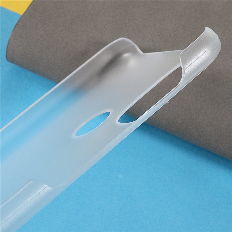 Anti-Scratch Protection Shell Rubberized Hard PC Phone Case for Motorola Moto E20/E30/E40 - Transparent