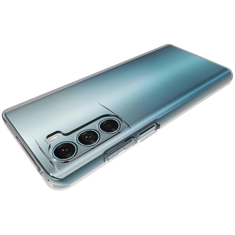 10Pcs/Pack Inner Watermark-resistant Transparent Soft TPU Phone Back Case Cover for Motorola Moto G200 5G