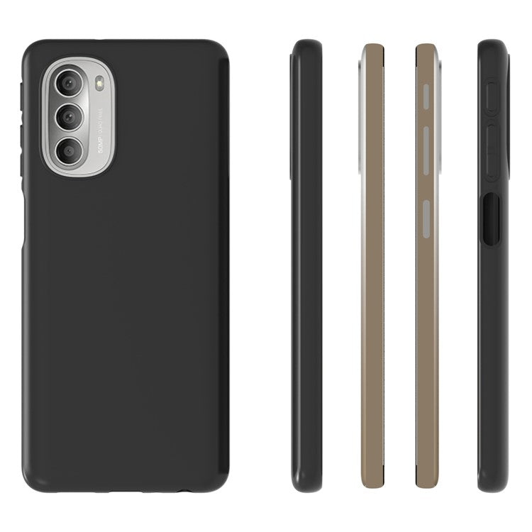 10Pcs/Pack Matte Surface Phone Case Flexible TPU Protective Cover for Motorola Moto G51 5G