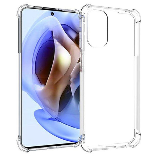 Transparent Soft TPU Cover with Non-Slip Grip Protective Shell for Motorola Moto G31 4G/G41 4G