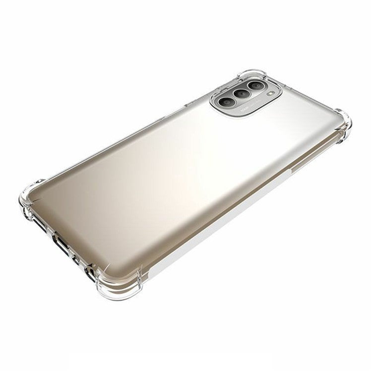 Shockproof TPU Non-Slip Anti-Scratch Protective Phone Bag Case for Motorola Moto G51 5G