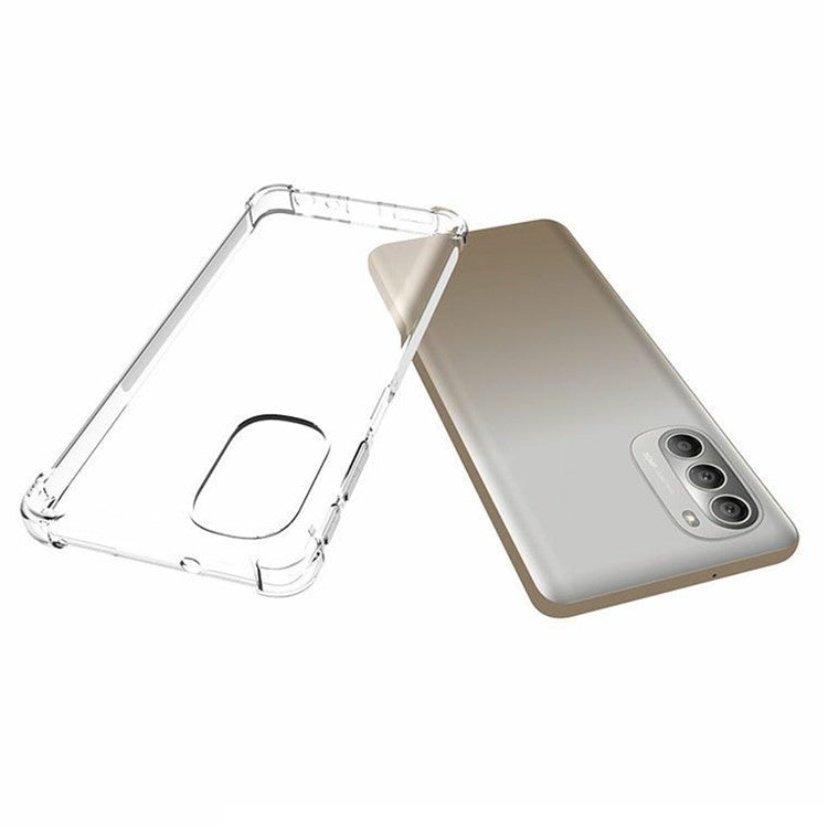 Shockproof TPU Non-Slip Anti-Scratch Protective Phone Bag Case for Motorola Moto G51 5G