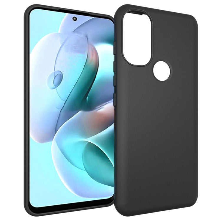 10Pcs/Pack Double-sided Matte Finish Soft TPU Protective Cover Mobile Phone Back Case for Motorola Moto G71 5G