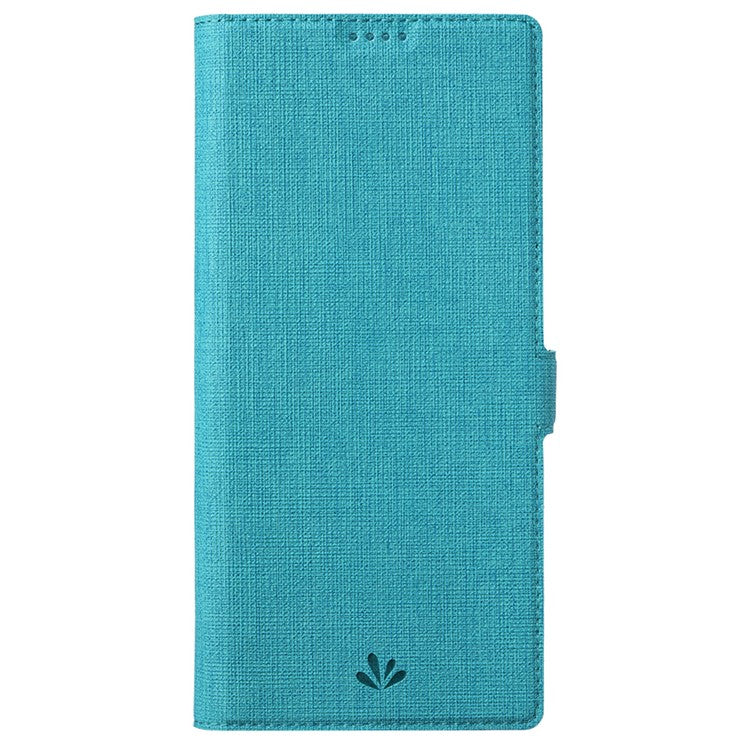 VILI K Series Anti-drop protection Double Magnetic Clasps Closure Stand Wallet Leather Phone Case Shell for Motorola Moto G200 5G - Blue