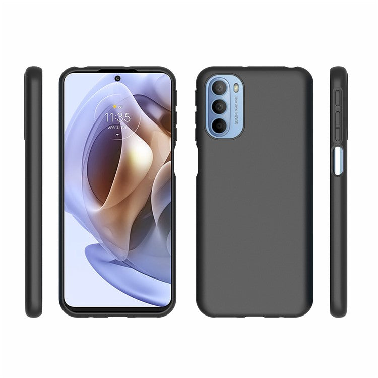 10Pcs/Pack Anti-Fingerprint Soft TPU Double-sided Matte Finish Lightweight Back Cover for Motorola Moto G31 4G / Moto G41 4G