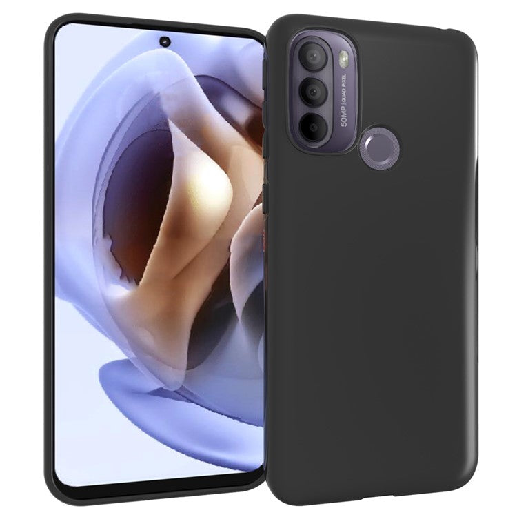 10Pcs/Pack Double-sided Matte TPU Phone Case for Motorola Moto G31 4G, Ultra-thin Phone Cover (Fingerprint Unlocking)