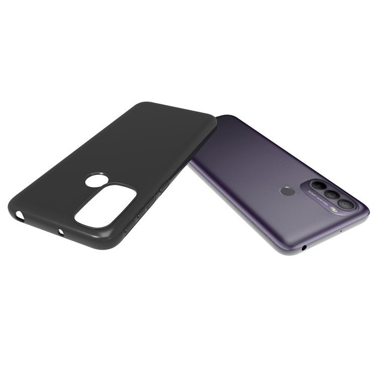 10Pcs/Pack Double-sided Matte TPU Phone Case for Motorola Moto G31 4G, Ultra-thin Phone Cover (Fingerprint Unlocking)