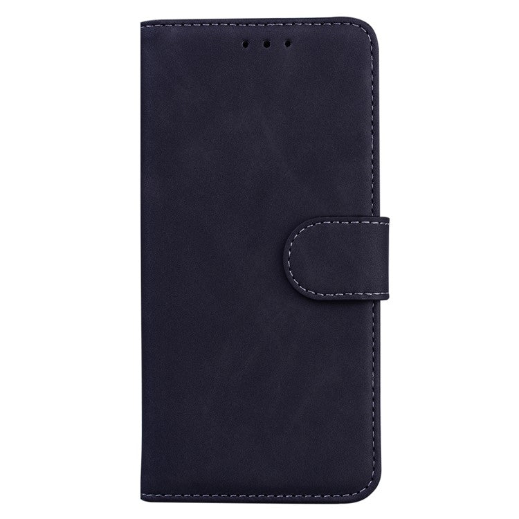 Wallet Phone Case for Motorola Moto G22 / Moto E32s 4G Flip Folio Protective Cover Shockproof TPU Inner Phone Shell with Stand - Black
