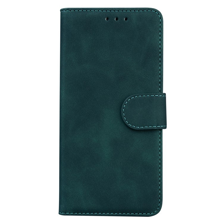Wallet Phone Case for Motorola Moto G22 / Moto E32s 4G Flip Folio Protective Cover Shockproof TPU Inner Phone Shell with Stand - Green