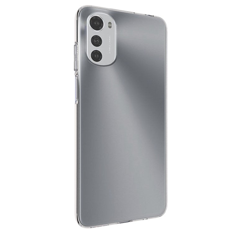 10Pcs/Pack Clear TPU Phone Case for Motorola Moto E32, Inner Watermark-Free Shockproof Soft Durable Back Cover