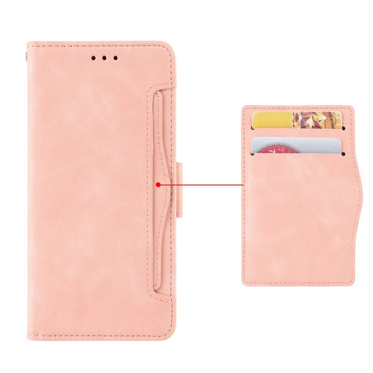 With Stand PU Leather Cover for Xiaomi Mi Note 10 Lite - Pink