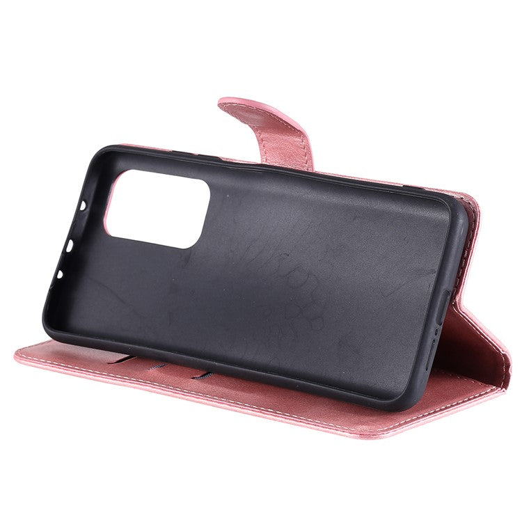 Zipper Pocket Leather Wallet Stand Case for Xiaomi Mi 10T 5G / Mi 10T Pro 5G / Redmi K30S - Rose Gold