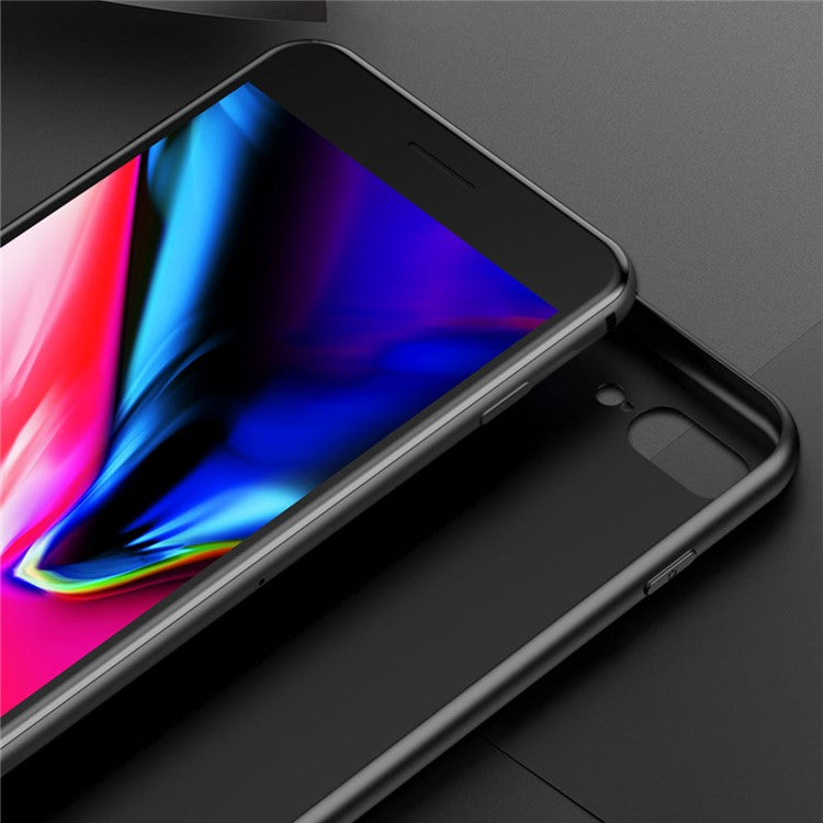 Well-Protected Color Gradient Design Tempered Glass Anti-Scratch Cell Phone Back Case for Xiaomi Redmi Note 10 5G/Poco M3 Pro 4G/Poco M3 Pro 5G - Rose/Blue