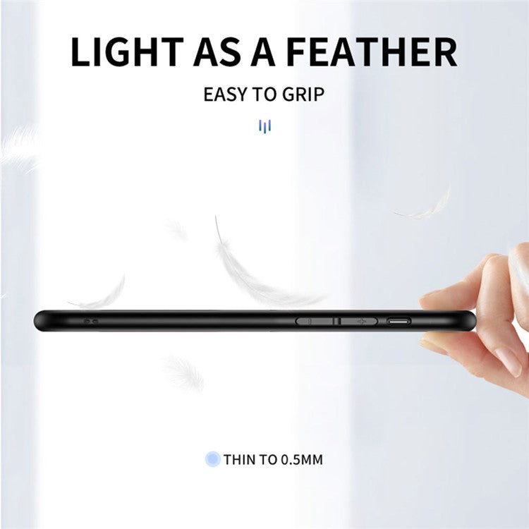 Well-Protected Color Gradient Design Tempered Glass Anti-Scratch Cell Phone Back Case for Xiaomi Redmi Note 10 5G/Poco M3 Pro 4G/Poco M3 Pro 5G - Blue/Black