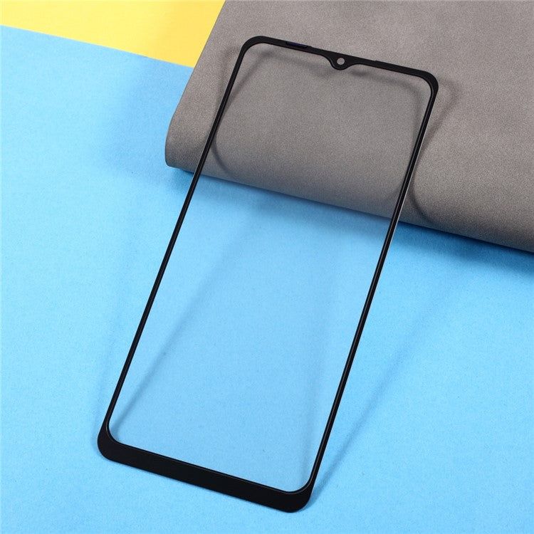 Screen-Glass-Lens-+-OCA-Adhesive-Replacement-for-Samsung-Galaxy-A02s-(164.2x75.9x9.1mm)-A025/A03s-(164.2-x-75.9-x-9.1mm)--Black