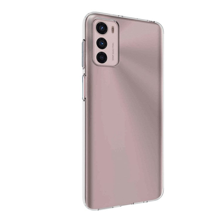 10Pcs / Pack For Motorola Moto G42 4G Phone Case, Precise Cutouts Clear TPU Inner Watermark-Free Phone Cover
