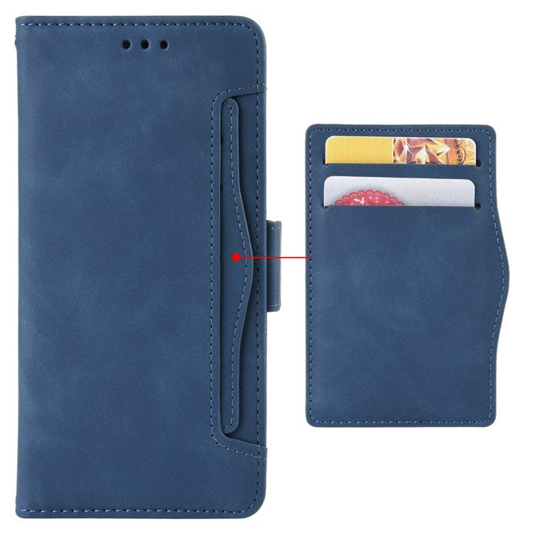 Wallet Phone Case for Huawei nova 10 Pro 4G, Multiple Card Slots PU Leather Folio Flip Cover with Stand - Blue