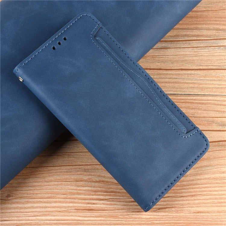 Wallet Phone Case for Huawei nova 10 Pro 4G, Multiple Card Slots PU Leather Folio Flip Cover with Stand - Blue