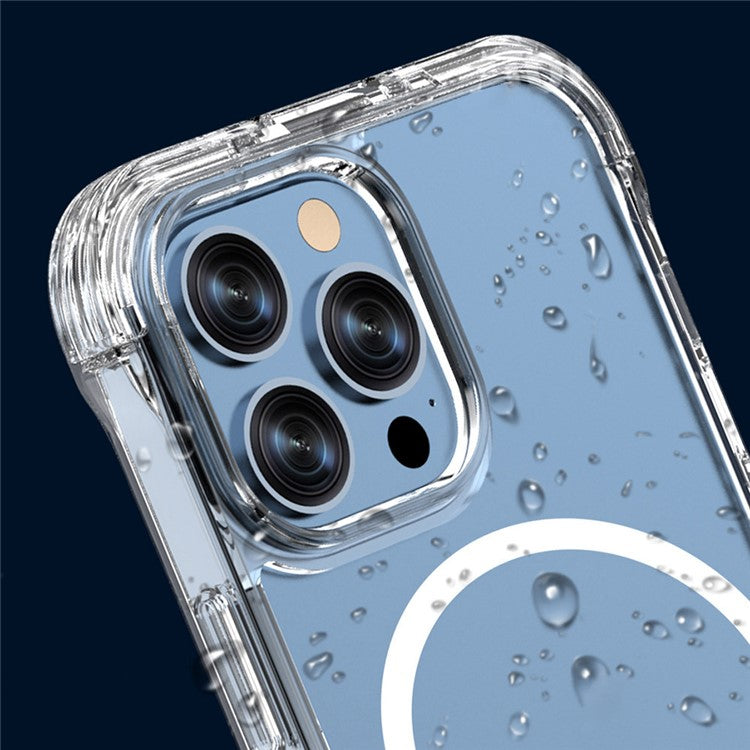 Hard Plastic TPU Phone Case for iPhone 14 Pro 6.1 inch, Clear Hanging Concealed Kickstand Mobile Phone Back Cover
