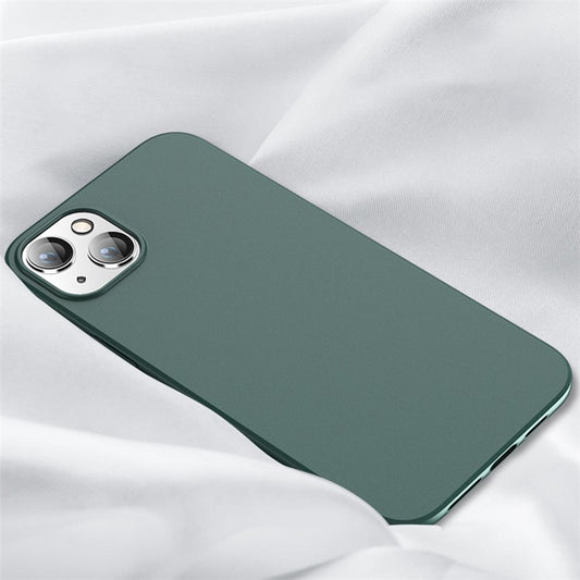 X-LEVEL for iPhone 14 6.1 inch Guardian Series Matte Finish Lightweight Phone Case Soft TPU Anti-Scratch Shockproof Cover - Midnight Green