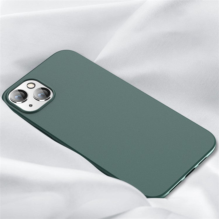 X-LEVEL for iPhone 14 6.1 inch Guardian Series Matte Finish Lightweight Phone Case Soft TPU Anti-Scratch Shockproof Cover - Midnight Green