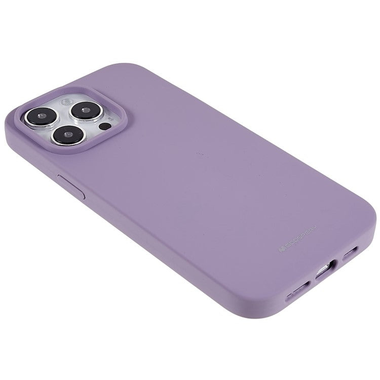 MERCURY GOOSPERY For iPhone 14 Pro 6.1 inch Soft Liquid Silicone Case Drop-proof Phone Back Cover - Purple