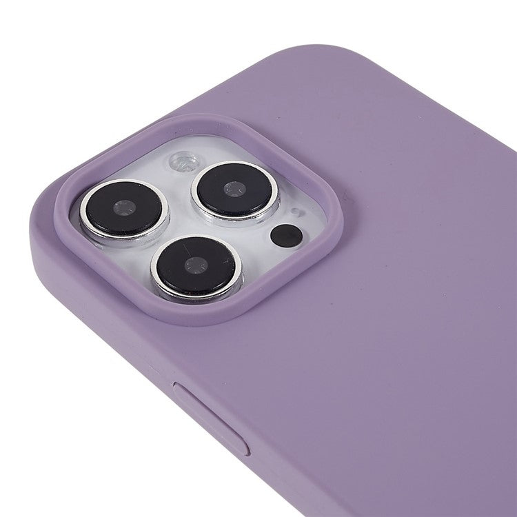 MERCURY GOOSPERY For iPhone 14 Pro 6.1 inch Soft Liquid Silicone Case Drop-proof Phone Back Cover - Purple