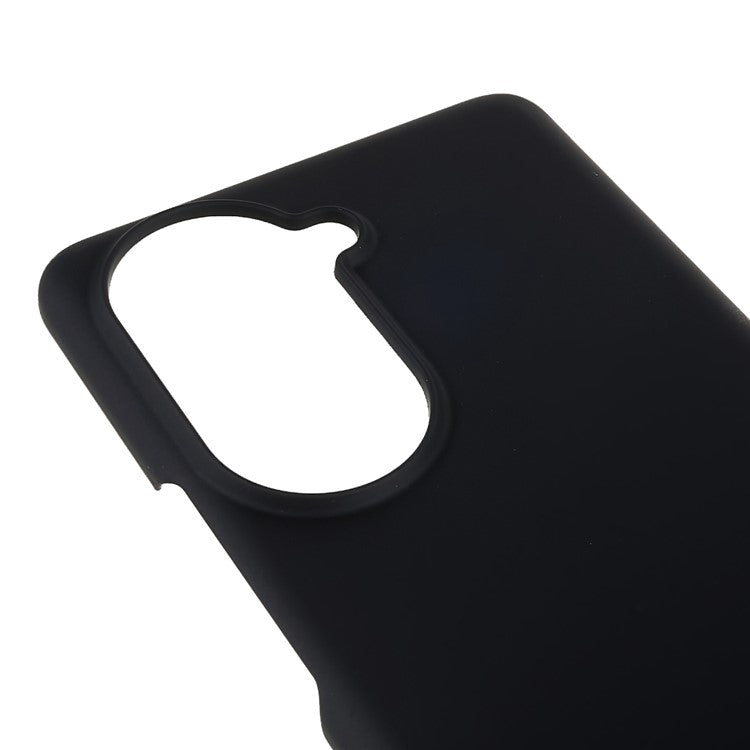 For Huawei nova 10 Pro 4G Well-protected Wear-resistant Cell Phone Case Rubberized Glossy PC Back Cover - Black