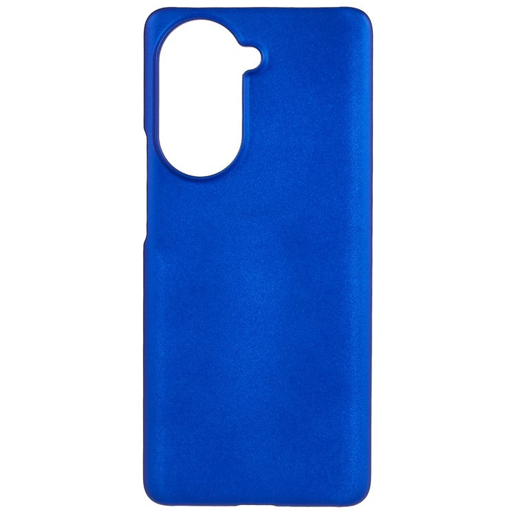 For Huawei nova 10 Pro 4G Well-protected Wear-resistant Cell Phone Case Rubberized Glossy PC Back Cover - Blue