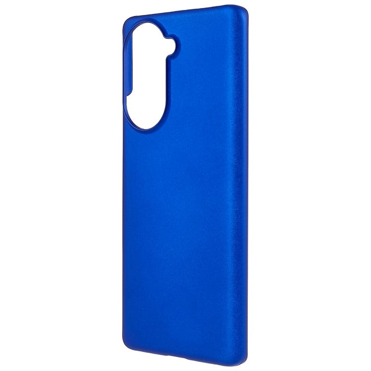 For Huawei nova 10 Pro 4G Well-protected Wear-resistant Cell Phone Case Rubberized Glossy PC Back Cover - Blue