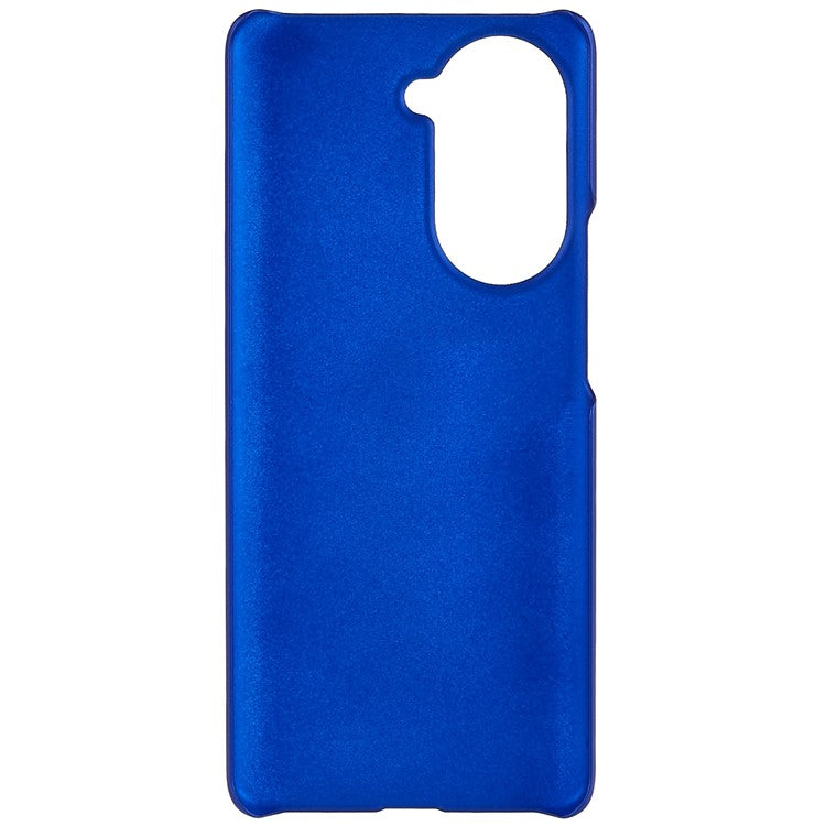 For Huawei nova 10 Pro 4G Well-protected Wear-resistant Cell Phone Case Rubberized Glossy PC Back Cover - Blue