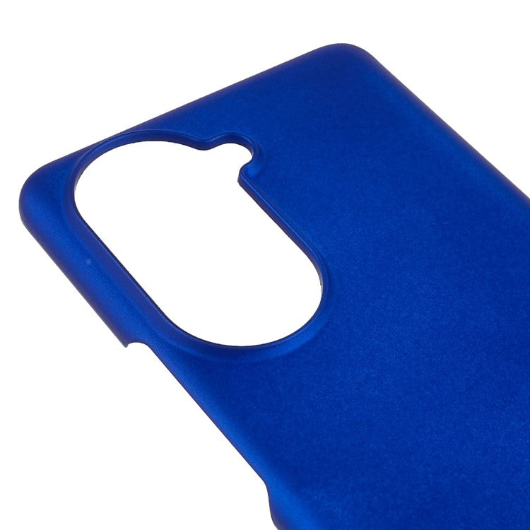 For Huawei nova 10 Pro 4G Well-protected Wear-resistant Cell Phone Case Rubberized Glossy PC Back Cover - Blue