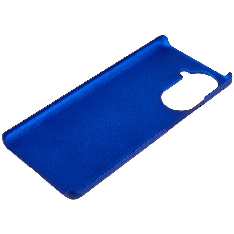 For Huawei nova 10 Pro 4G Well-protected Wear-resistant Cell Phone Case Rubberized Glossy PC Back Cover - Blue