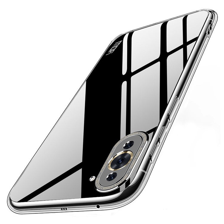 MOFI For Huawei nova 10 Pro 4G Ultra Slim Fexlible TPU Shockproof Phone Case Transparent Mobile Phone Protective Back Cover