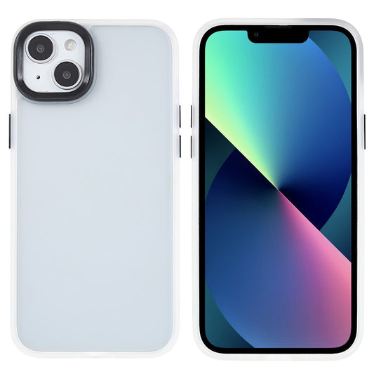 Slim Phone Case for iPhone 14 6.1 inch Anti-Drop Skin-Touch Case TPU+Acrylic Protective Cover - Transparent