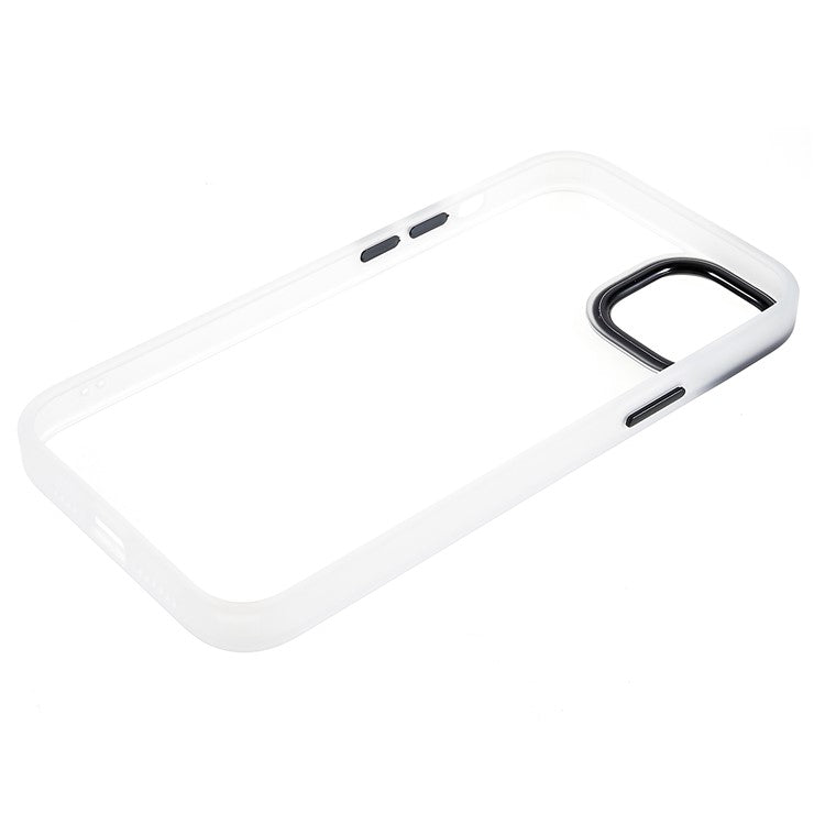 Slim Phone Case for iPhone 14 6.1 inch Anti-Drop Skin-Touch Case TPU+Acrylic Protective Cover - Transparent