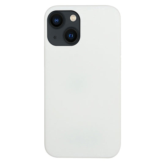 For iPhone 14 6.1 inch Candy Color Shockproof TPU Phone Case Mobile Phone Protective Back Cover - White