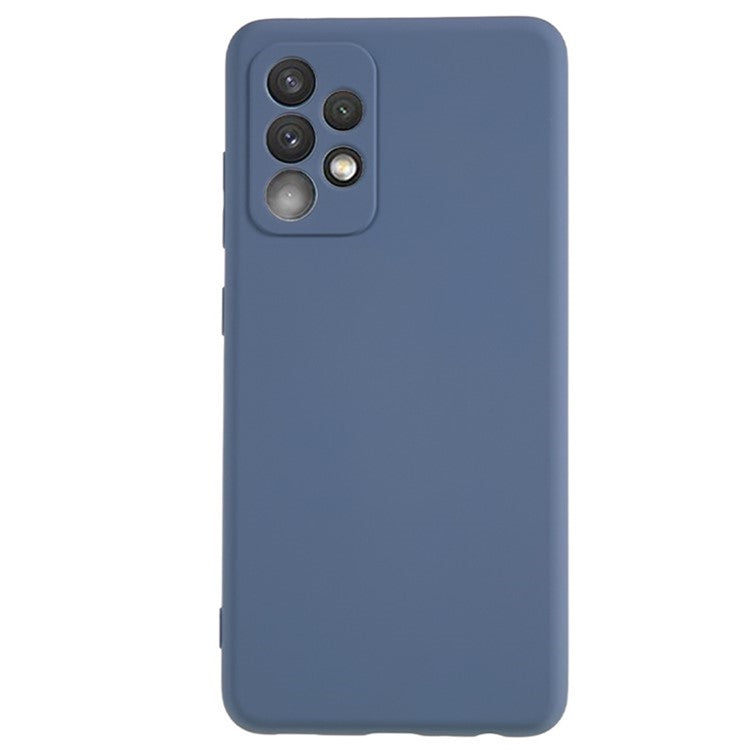 WANLONFENG RB1 Series For Samsung Galaxy A53 5G TPU Case Anti-Drop Phone Shell with Screen Film, Lanyard - Lavender Grey