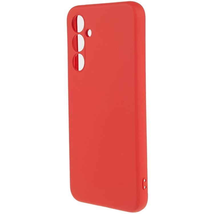 WANLONFENG RB1 Series For Samsung Galaxy A55 5G Case TPU Cover 3-in-1 Phone Accessories - Red