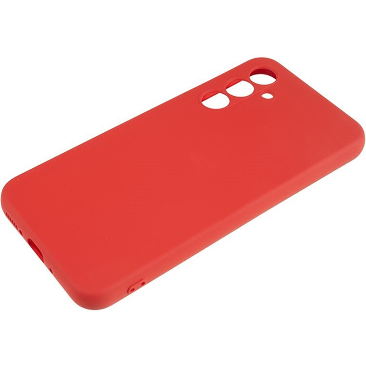 WANLONFENG RB1 Series For Samsung Galaxy A55 5G Case TPU Cover 3-in-1 Phone Accessories - Red