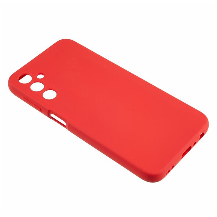 WANLONFENG RB1 Series For Samsung Galaxy A14 5G / A14 4G TPU Case Drop-Proof Slim Phone Cover with Screen Film - Red