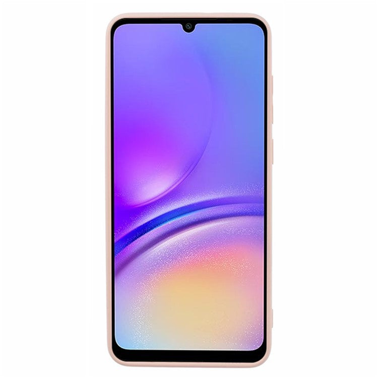 WANLONFENG RB1 Series For Samsung Galaxy A05 4G TPU Case Screen Protector Lanyard 3-in-1 -  Pink