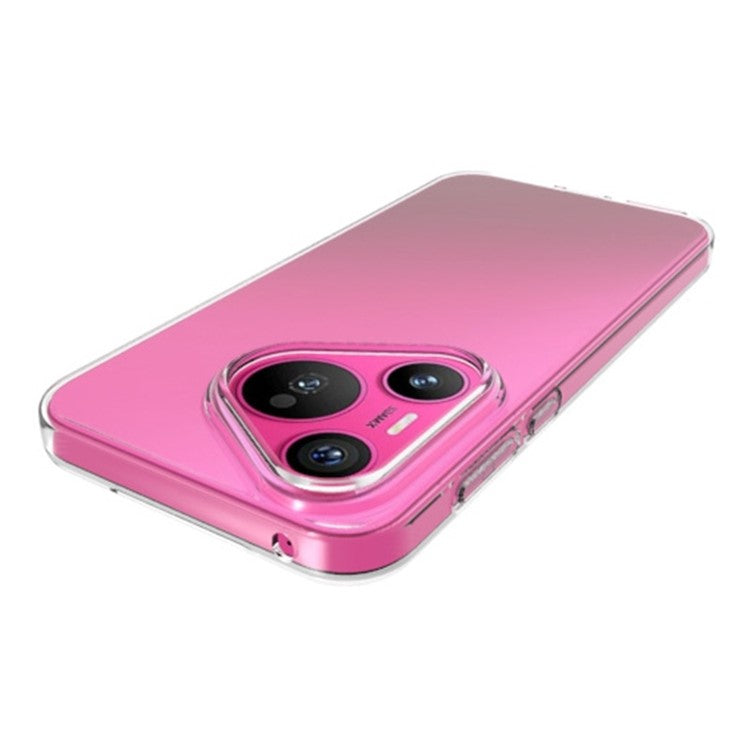 10Pcs / Pack For Huawei Pura 70 Flexible TPU Mobile Phone Cover Inner Watermark-Free Texture Case
