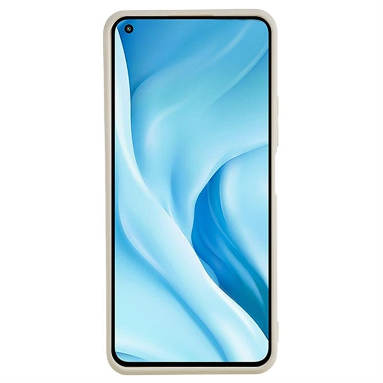 WANLONFENG RB1 Series For Xiaomi Mi 11 Lite 4G / 5G / 11 Lite 5G NE Case Shockproof Slim TPU Phone Shell - White