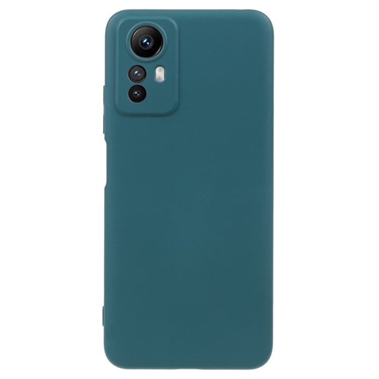 WANLONFENG RB1 Series For Xiaomi Redmi Note 12S 4G Case TPU Phone Cover with Screen Protector+Lanyard - Army Green